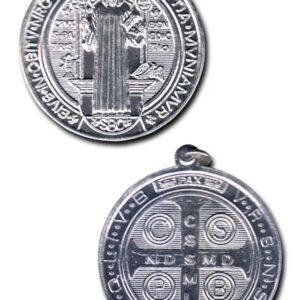 Saint Benedict Medal - Aluminum Large