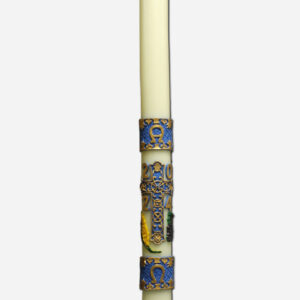Paschal Candle 2024 - Blue 3 x 3 x