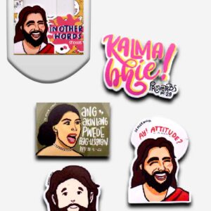 4 Pieces In other Words Sticker - Small