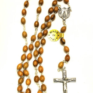 Wooden Rosary - Ricebeads Made in Italy
